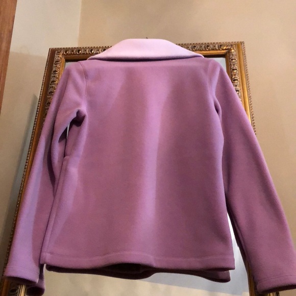 NWOT ANN TAYLOR LOFT TWO TONE FLEECE JACKET MED - Picture 5 of 10